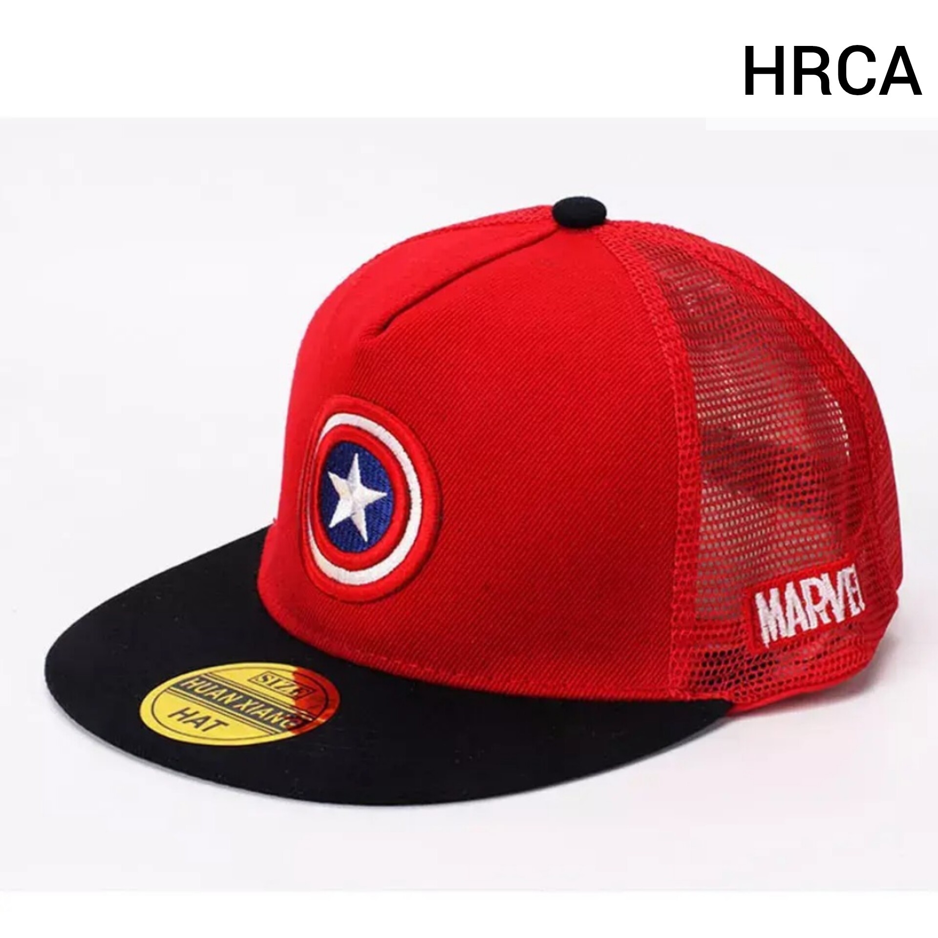 Marvel Red Captain America Summer Hats -HRCA