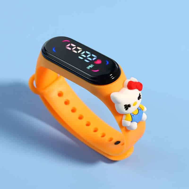 orange hello kitty Watch