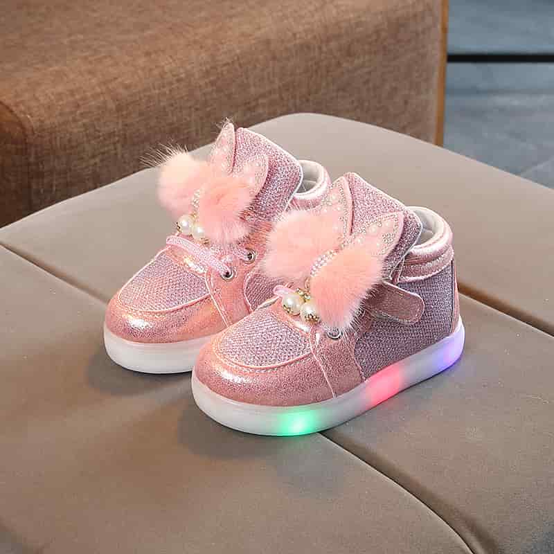 lighting shoe baby pink 29