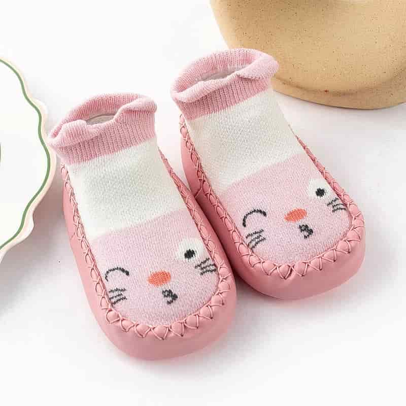 pink short shoe socks 15