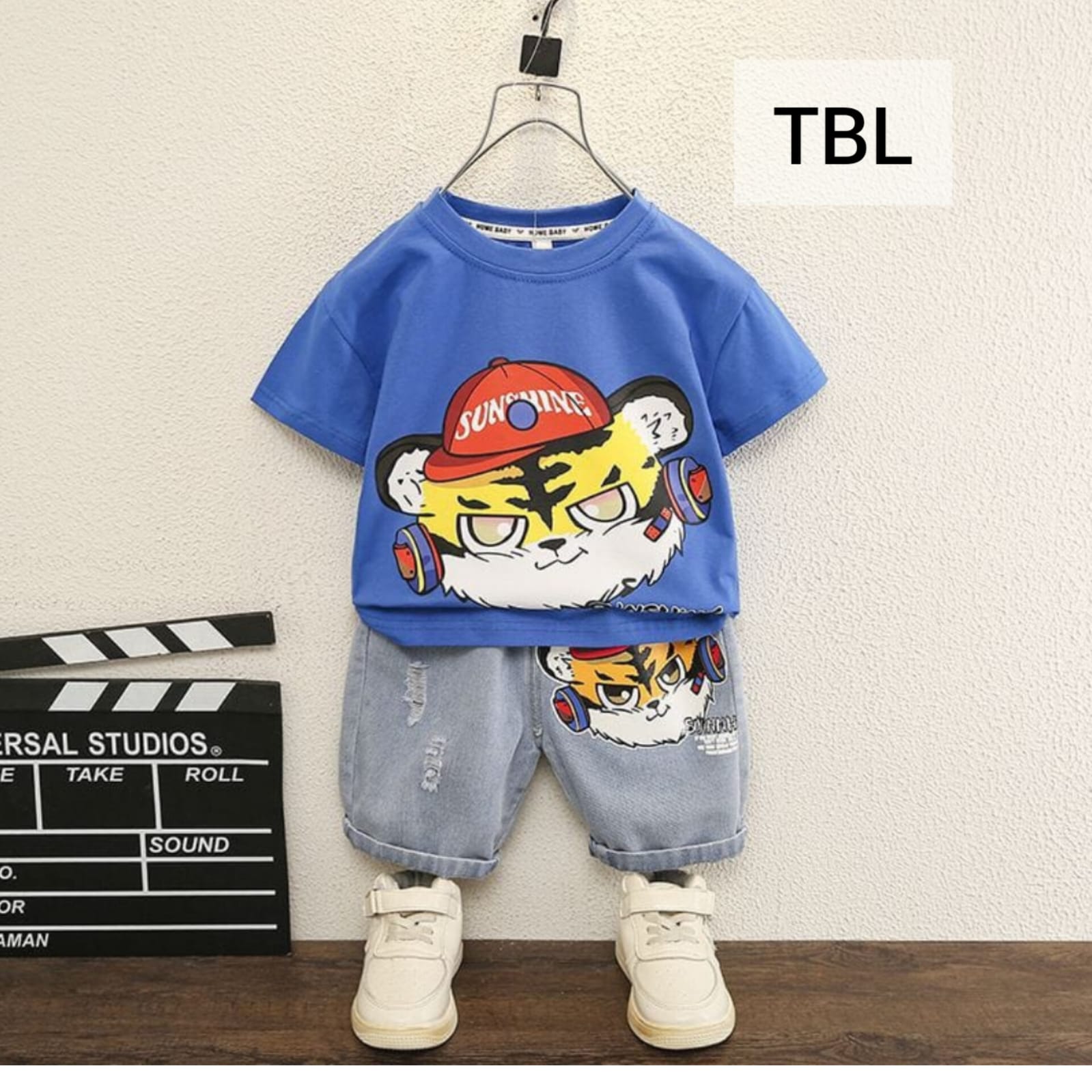 Boy Dress Tiger Blue -TBL -100
