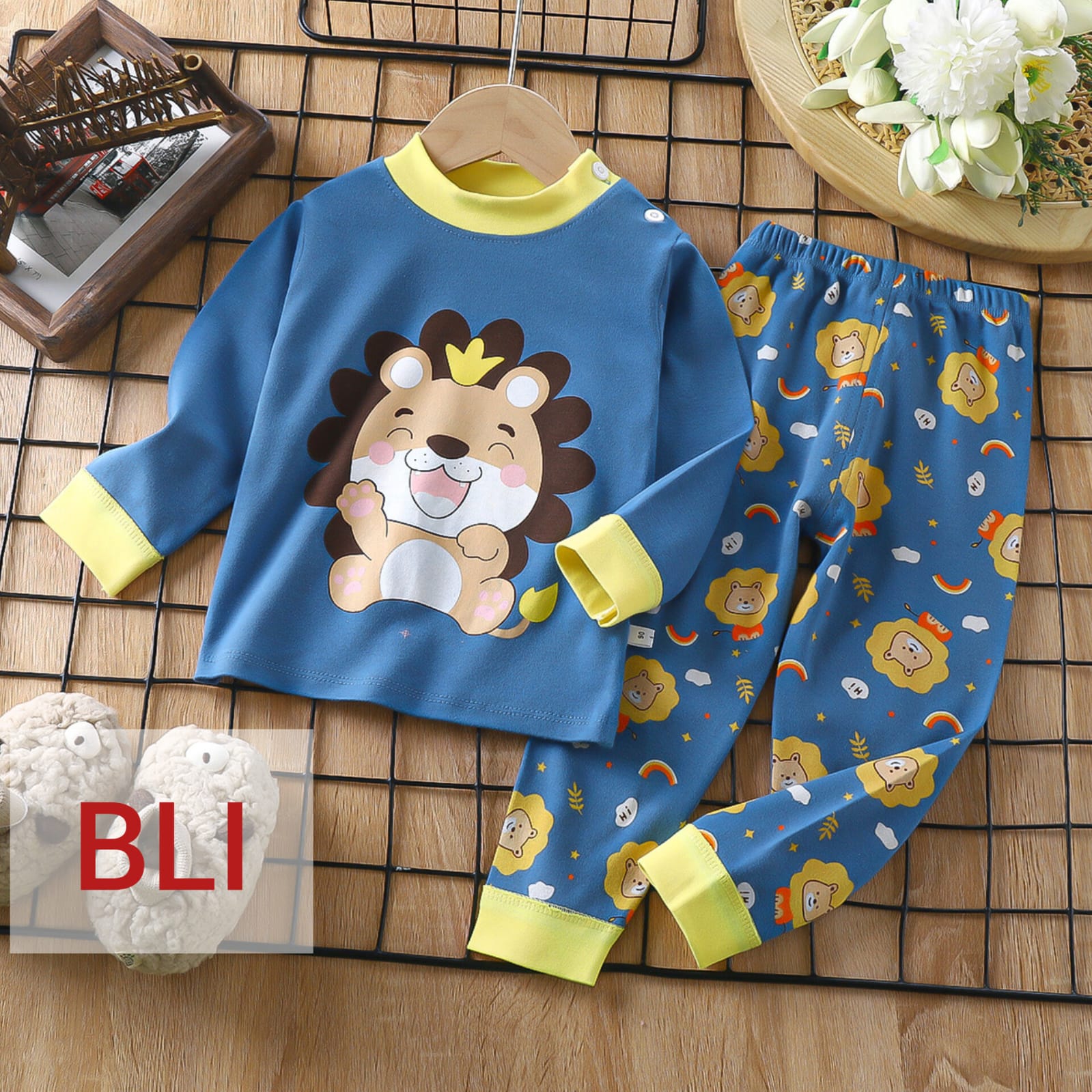 China Full Sleeve Blue Lion -BLI -73