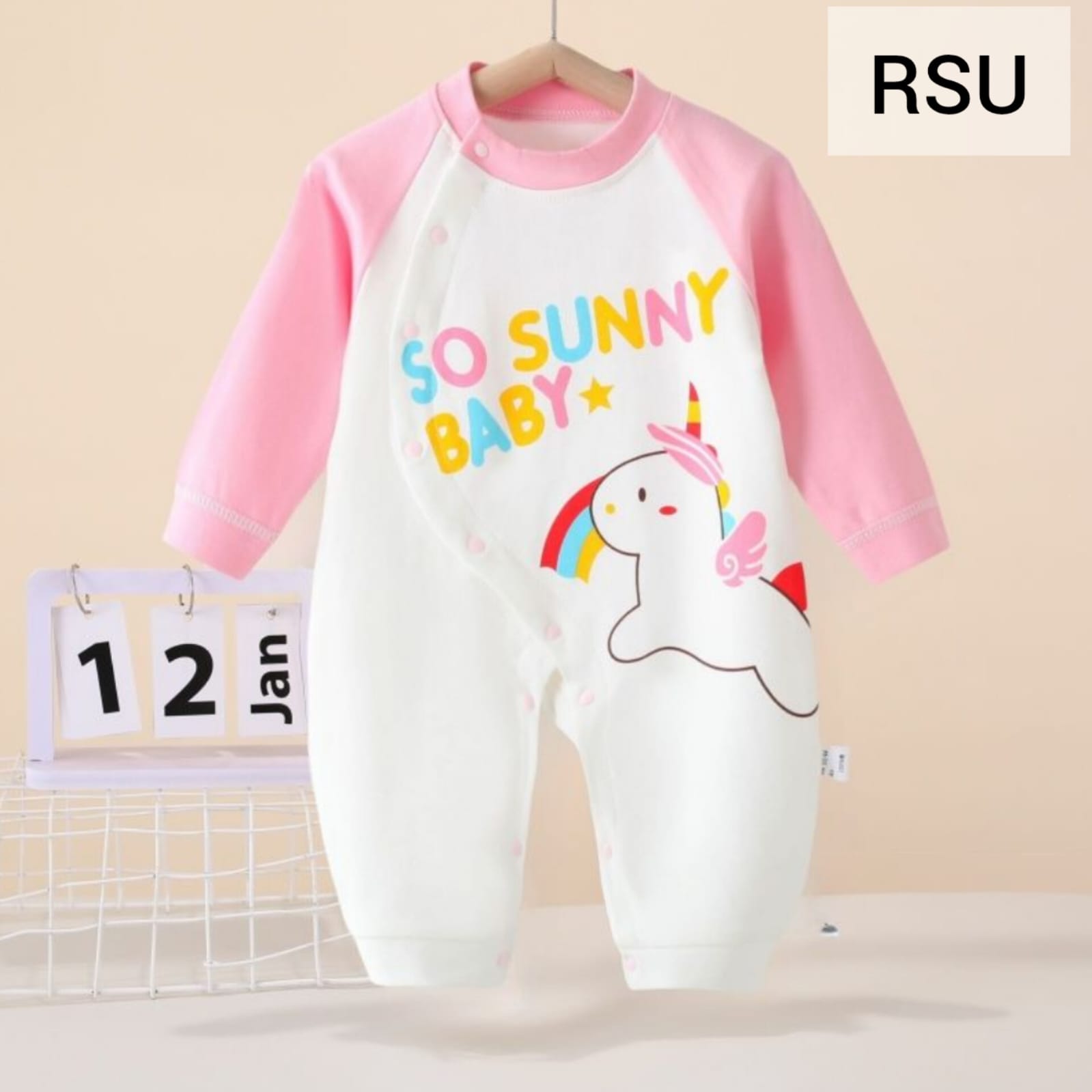 China Cotton Full Sleeve So Sunny Romper -RSU -73