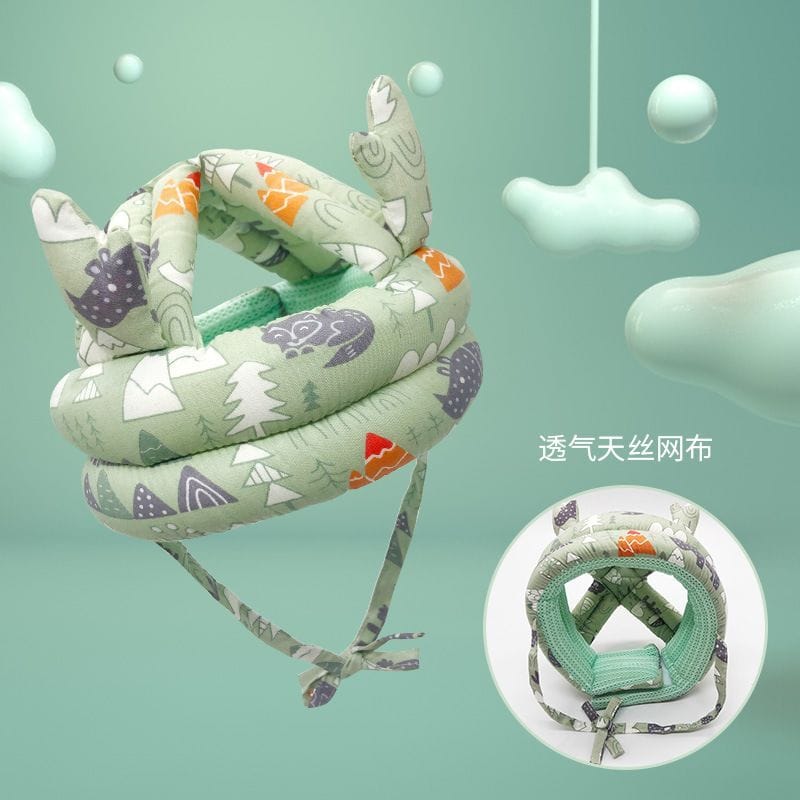 Head Protector Green New