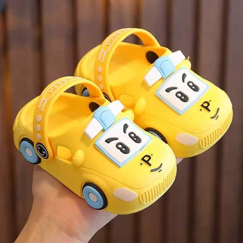 Yellow Car Crocs 160