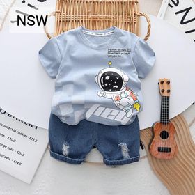 Boy Dress Nasa White -NSW -110