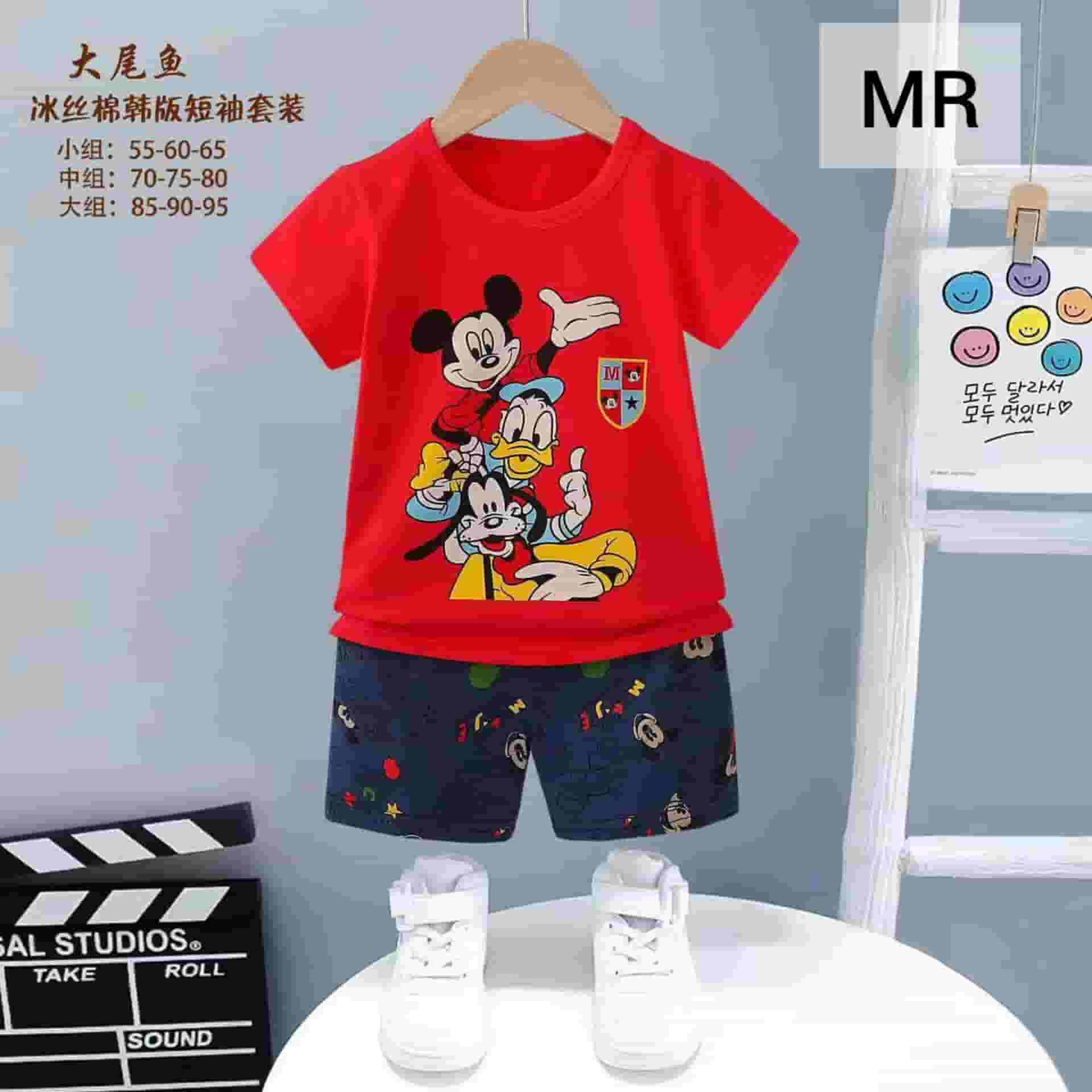 Half Sleeve Mickey Red -MR-60/100
