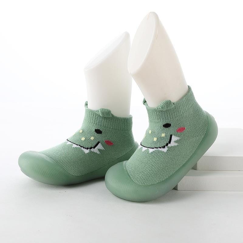 Shoe Socks Green Rubber -18/19