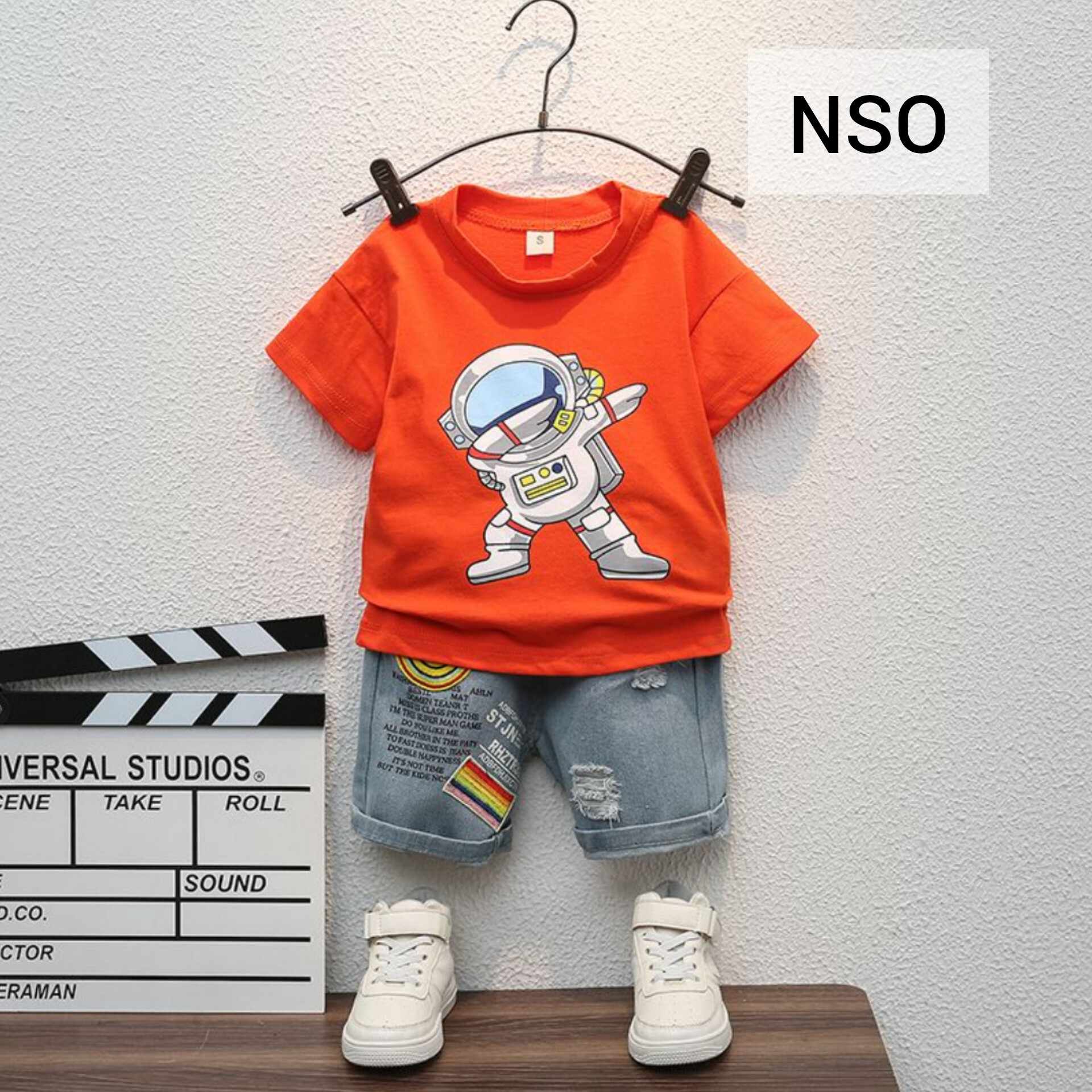 Boy Dress Nasa Orange -NSO -110