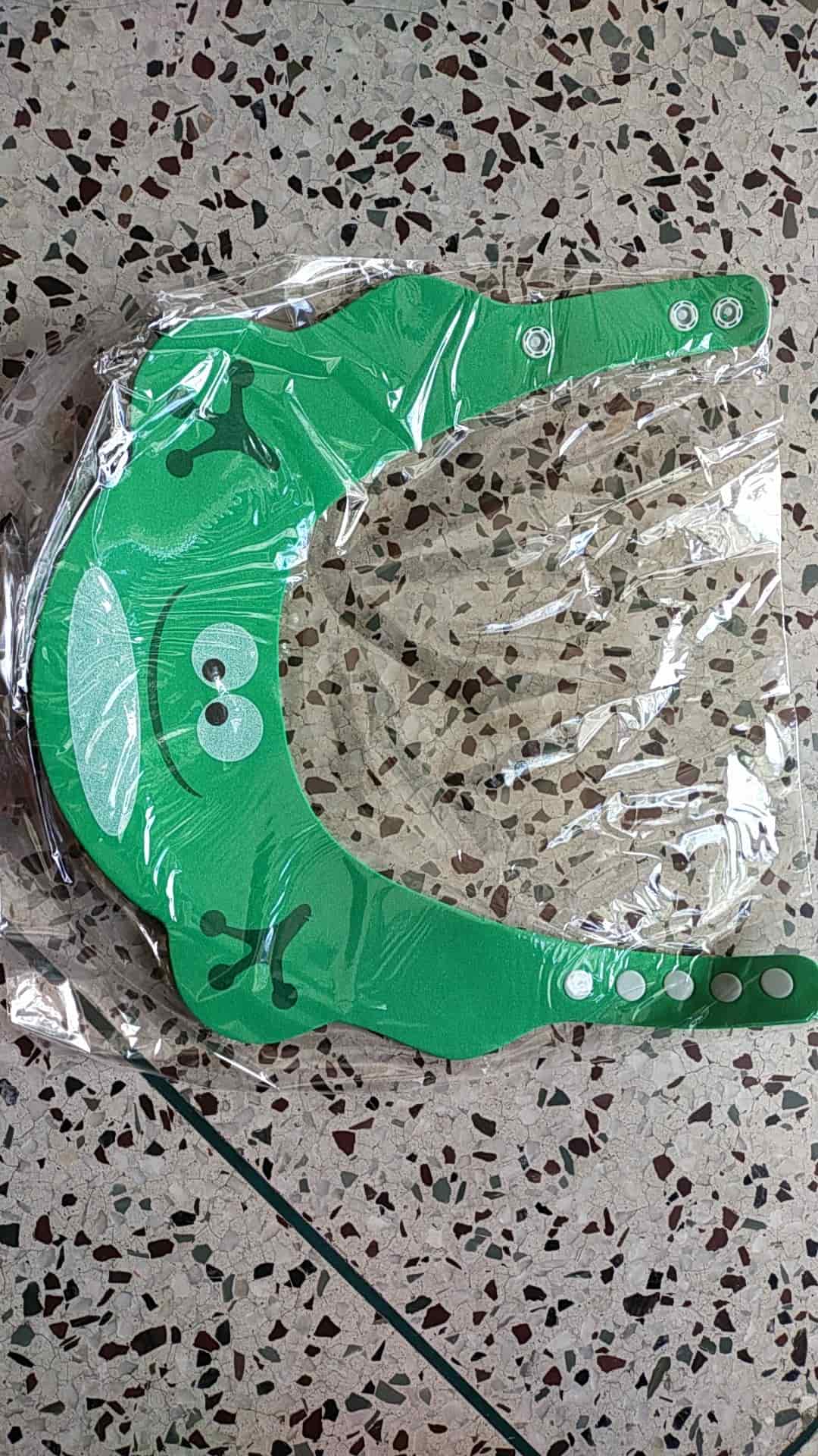 Green showercap