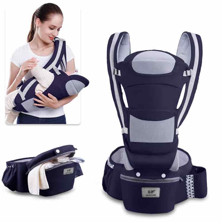 Multi Function Baby Carrier Navy Blue 40kg