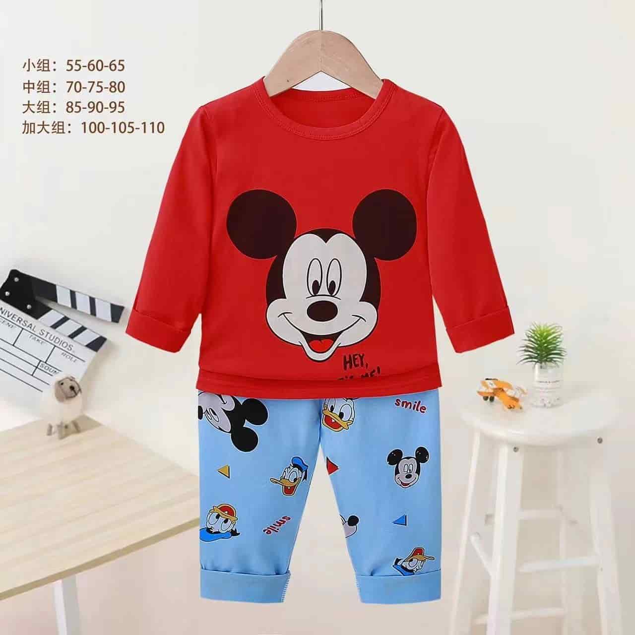 Full Sleeve Red Face Mickey Genji 65/110